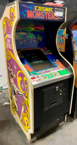 COSMIC MONSTERS UNIVERSAL UPRIGHT ARCADE GAME