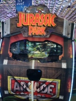 JURASSIC PARK ENVIRONMENTAL SITDOWN ARCADE GAME RAW THRILLS - 2