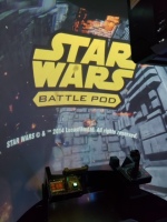 STAR WARS BATTLE POD DELUXE DOME 180 VIEW ARCADE GAME NAMCO - 5