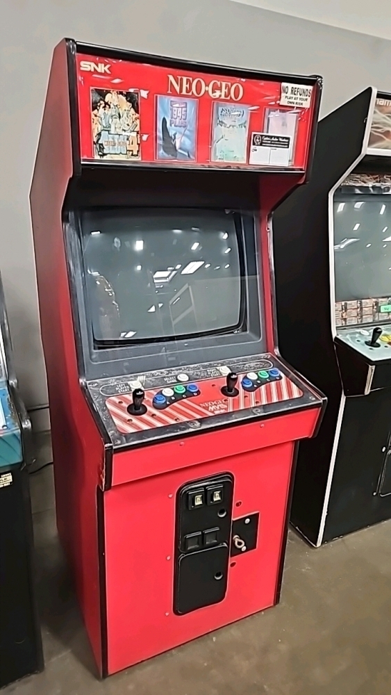 NEO GEO 4 SLOT UPRIGHT ARCADE GAME SNK MVS