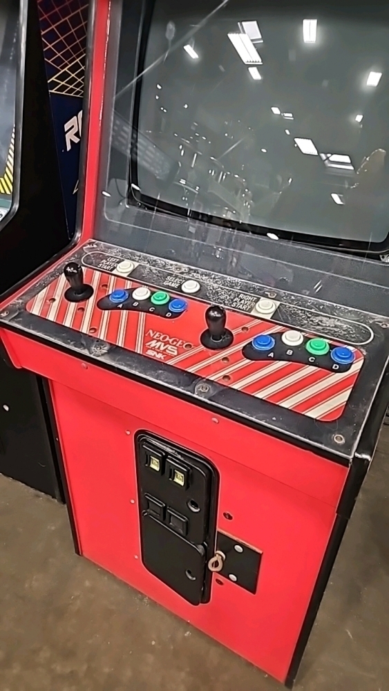 NEO GEO 4 SLOT UPRIGHT ARCADE GAME SNK MVS