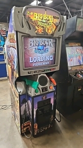 BIG BUCK HUNTER WORLD SHOOTER ARCADE GAME RAW THRILLS