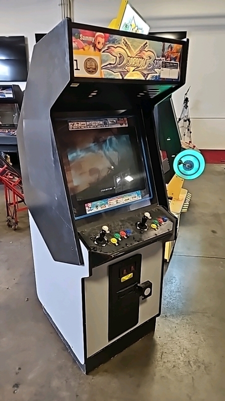 DOLPHIN BLUE UPRIGHT FIGHTING ARCADE GAME SAMMY