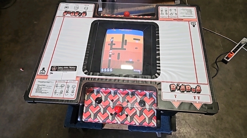 DIG DUG COCKTAIL TABLE ARCADE GAME ATARI