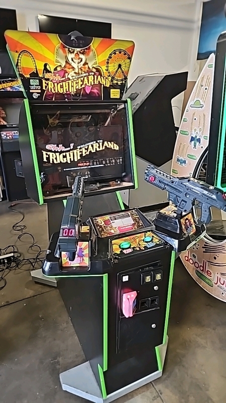 FRIGHT FEAR LAND FIXED GUN SHOOTER ARCADE GAME