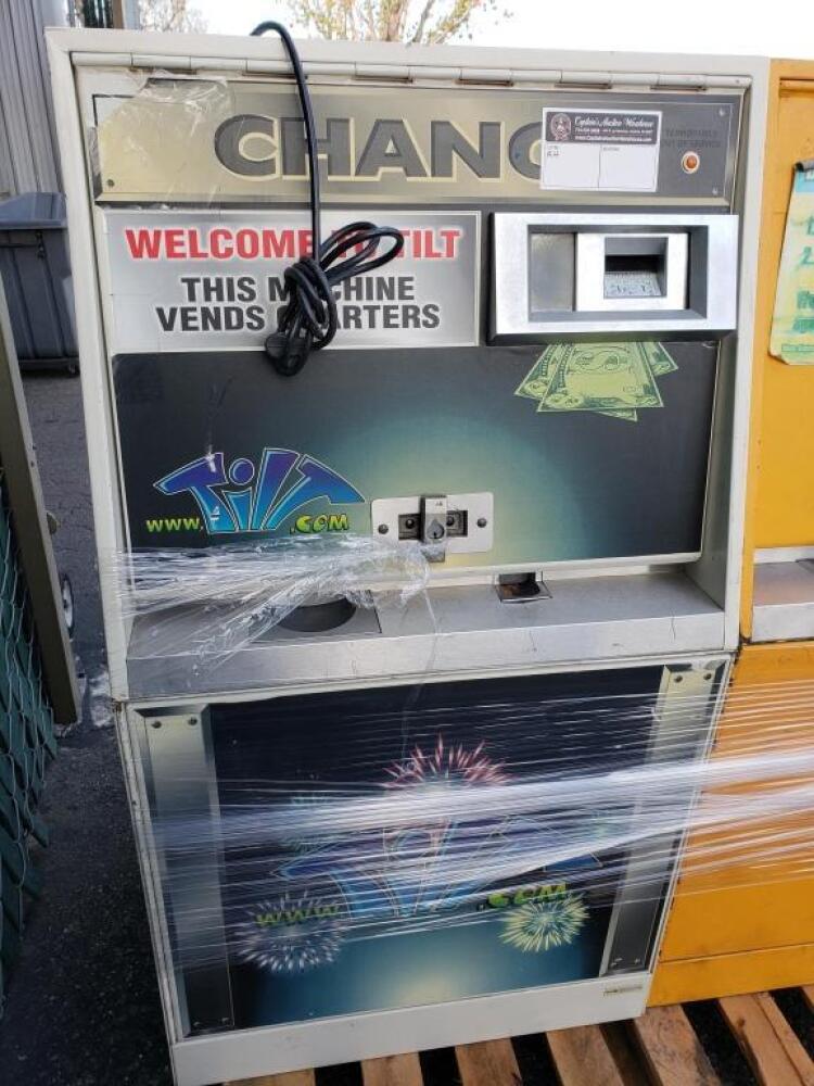 ROWE BC3500 DOLLAR CHANGER MACHINE TILT