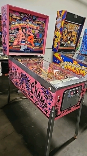 PINBALL CHAMP CLASSIC PINBALL MACHINE ITALY ZACARRIAH