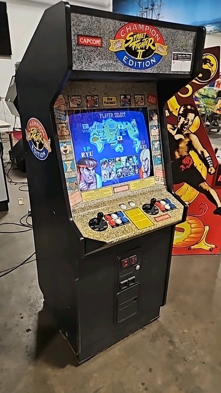 STREET FIGHTER II CHAMPIONSHIP EDITION ARCADE GAME CAPCOM