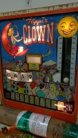 FLIPPER CLOWN WEDGE HEAD PINBALL MACHINE GOTTLIEB 1962 - 5