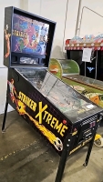STRIKERS XTREME PINBALL MACHINE STERN INC PROJECT W/ SOME EXTRA PARTS