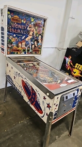 OLD CONEY ISLAND PINBALL MACHINE by GAME PLAN PROJECT