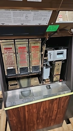 ROWE BC3500 DOLLAR COIN CHANGER MACHINE #1