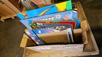 1 BOX LOT- ARCADE GAME MARQUEES MISC. - 3