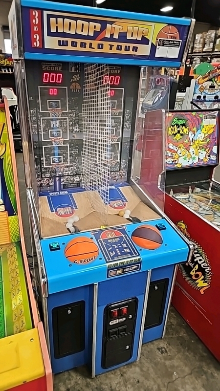 HOOP IT UP 3 ON 3 BASKETBALL TICKET REDEMPTION GAME ATARI