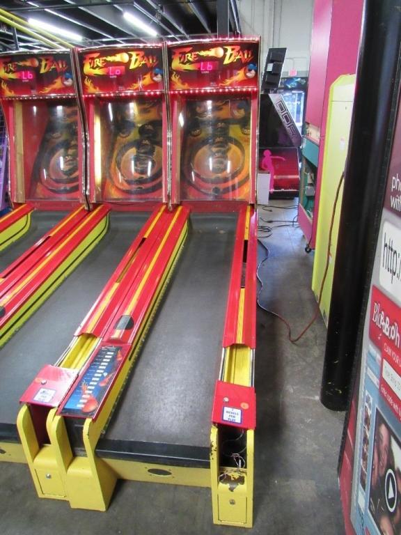 FIREBALL ALLEY ROLLER REDEMPTION GAME BAYTEK