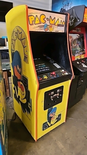 PAC-MAN CLASSIC UPRIGHT ARCADE GAME BALLY MIDWAY #2