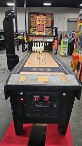 TIC TAC STRIKE SHUFFLE BOWLING ARCADE WILLIAMS CLASSIC