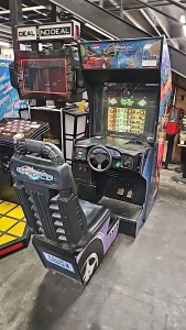 CRUISIN WORLD DX 31" MONITOR SITDOWN DRIVER ARCADE GAME MIDWAY