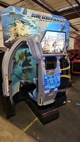 MACH STORM DELUXE DOME JET FIGHTER SIMULATOR ARCADE GAME NAMCO - 11