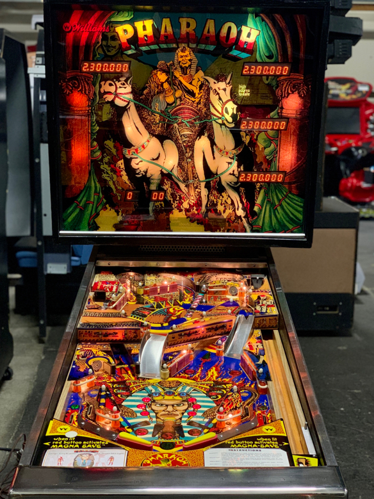 PHARAOH CLASSIC PINBALL MACHINE WILLIAMS 1981