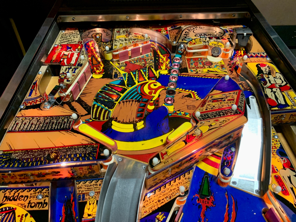PHARAOH CLASSIC PINBALL MACHINE WILLIAMS 1981