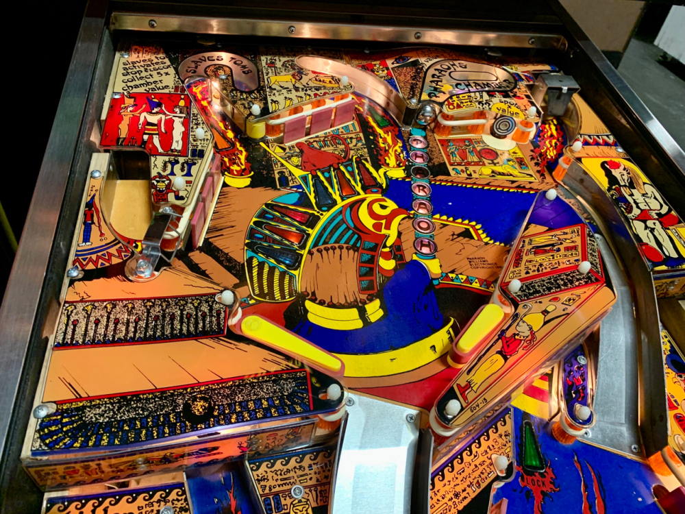 PHARAOH CLASSIC PINBALL MACHINE WILLIAMS 1981