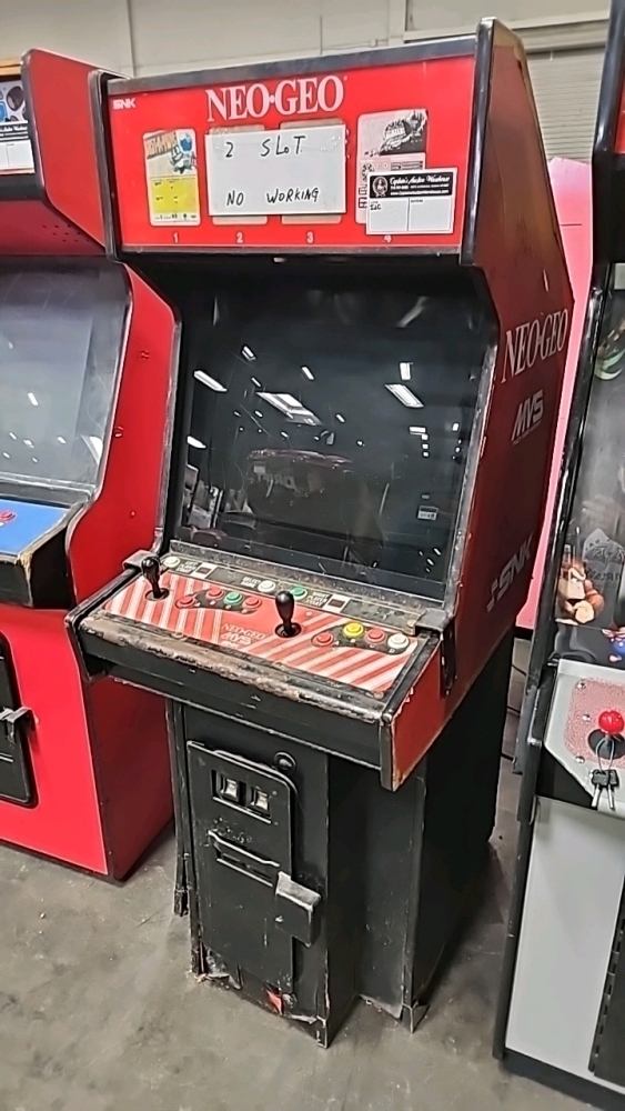 NEO GEO 2 SLOT UPRIGHT ARCADE GAME SNK