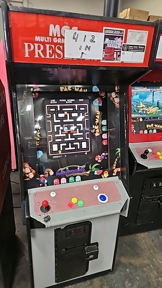412 IN 1 UPRIGHT MULTICADE ARCADE GAME