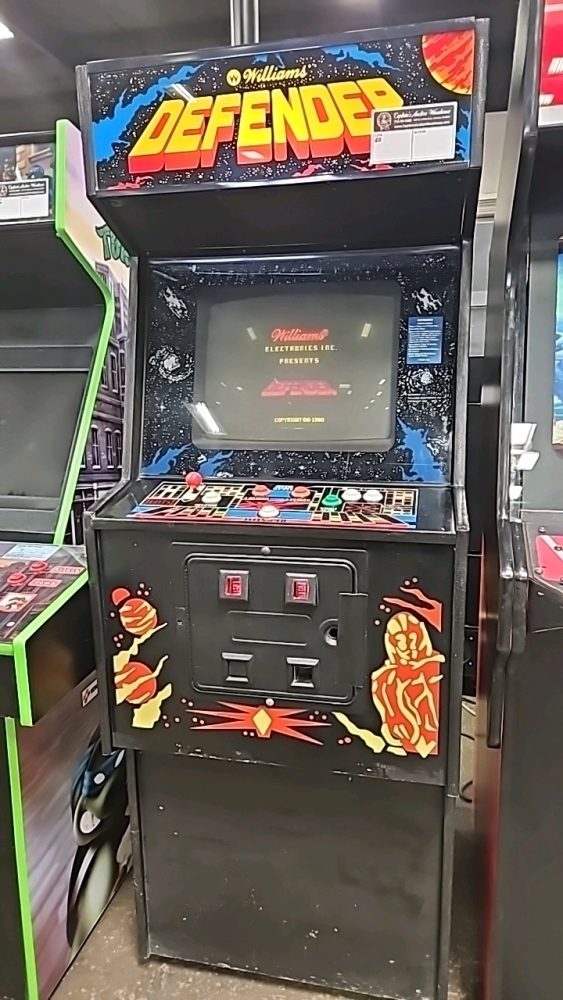 DEFENDER CLASSIC ARCADE GAME WILLIAMS ORIGINAL