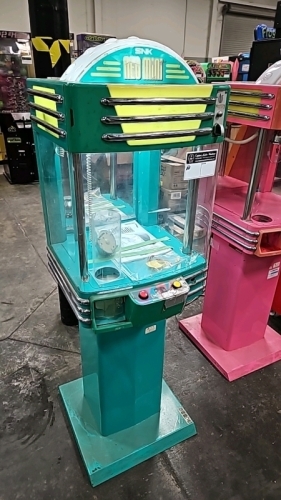 NEO MINI JEWELRY CLAW CRANE MACHINE SNK GREEN