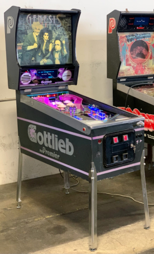 GENESIS PINBALL MACHINE GOTTLIEB 1986