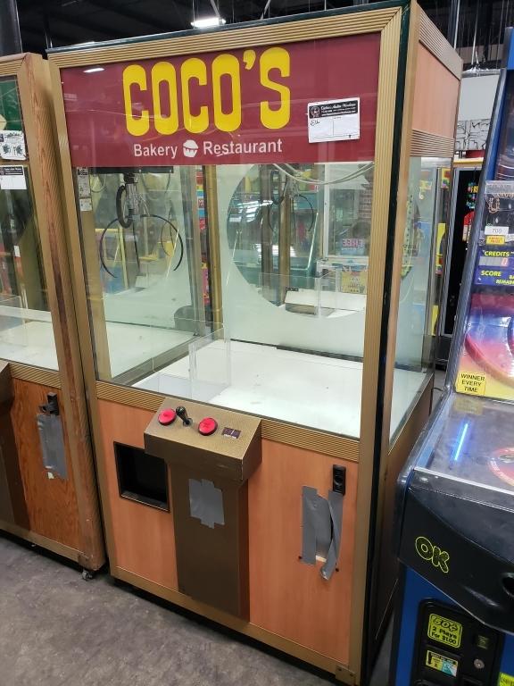 42" MISSION COCO'S PLUSH CLAW CRANE MACHINE