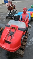 KIDDIE RIDE SPIDERMAN SUPER HERO CAR RIDE - 2
