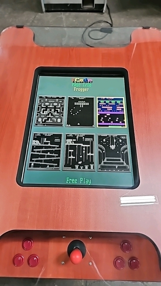 60 IN 1 MULTICADE COCKTAIL TABLE ARCADE GAME LCD MONITOR