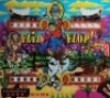 FLIP FLOP PINBALL BACK GLASS ART BALLY ORIGINAL - 2