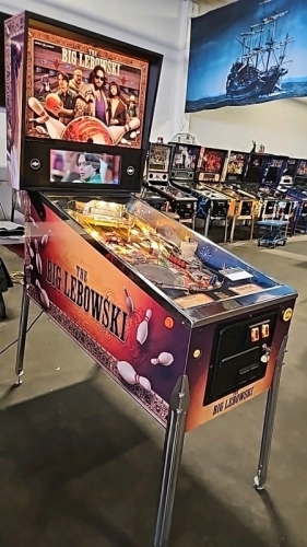 THE BIG LEBOWSKI PINBALL MACHINE DUTCH PINBALL HUO