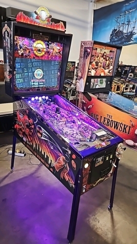 GUNS N' ROSES COLLECTOR'S EDITION #136 PINBALL MACHINE JJP HUO