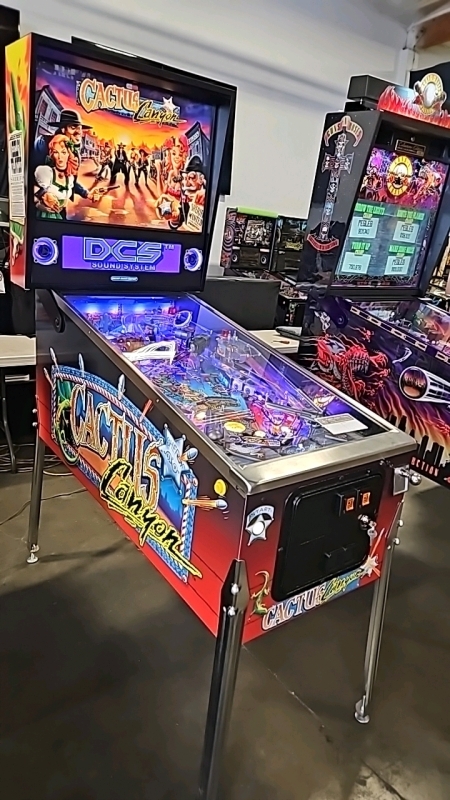 CACTUS CANYON SPECIAL EDITION PINBALL by CHICAGO GAMING HUO
