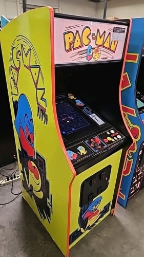 PAC-MAN UPRIGHT ARCADE GAME NEW BUILD W/ LCD MONITOR