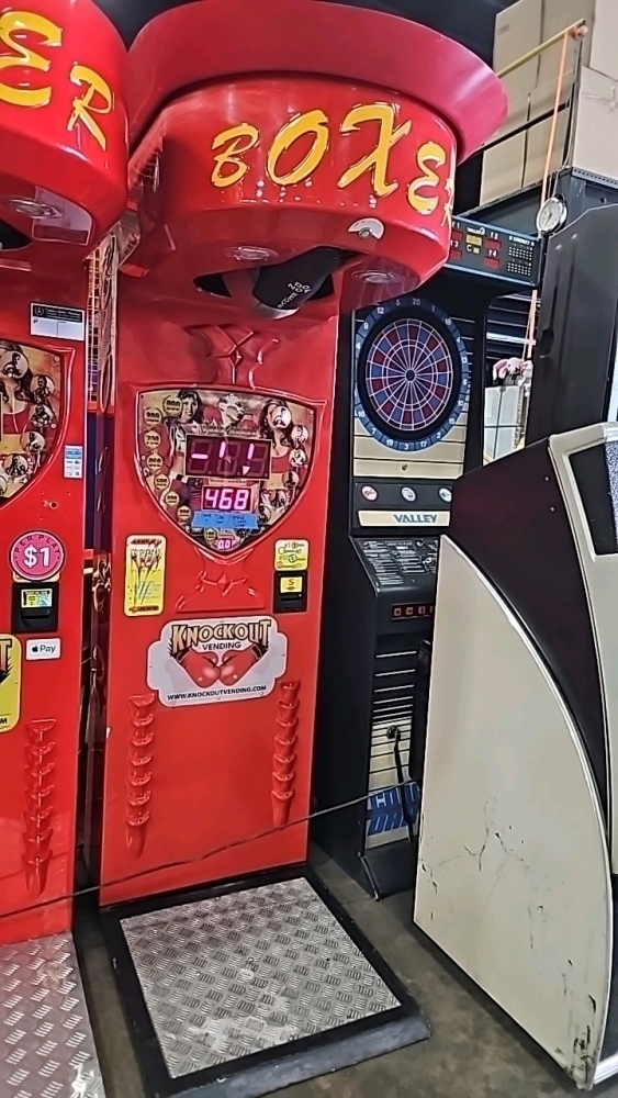 BOXER KNOCKOUT VENDING SPORTS PUNCHING ARCADE GAME B
