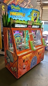 SPONGEBOB SQUARE PANTS PINEAPPLE ARCADE GAME ANDAMIRO