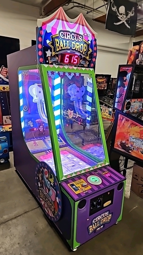 CIRCUS BALL DROP TICKET REDEMPTION GAME ANDAMIRO