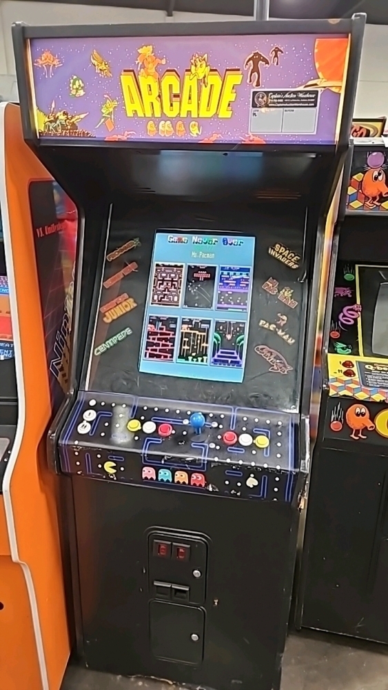 MULTICADE 48 IN 1 UPRIGHT ARCADE GAME LCD MONITOR