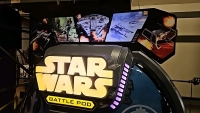 STAR WARS BATTLE POD DELUXE DOME 180 VIEW ARCADE GAME NAMCO - 8