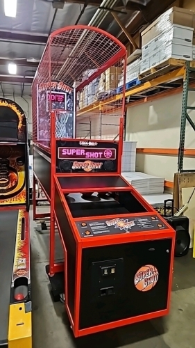 SUPER SHOT BASKETBALL RED SPORTS REDEMPTION GAME BAYTEK L@@K!!