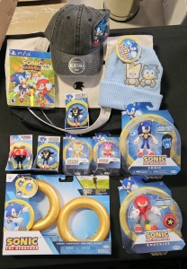 SONIC THE HEDGEHOG SEGA PROMO GRAB BAG FULL OF SEGA