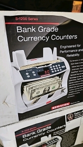 SEMACON BANK GRADE CURRENCY BILL COUNTER FACTORY REFURBISHED