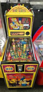 THE SIMPSON'S KOOKY CARNIVAL REDEMPTION GAME STERN