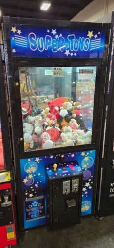 SUPER TOYS PLUSH CLAW CRANE MACHINE
