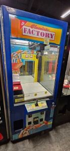 CHOCOLATE FACTORY 30" CANDY TYPE CRANE MACHINE ICE